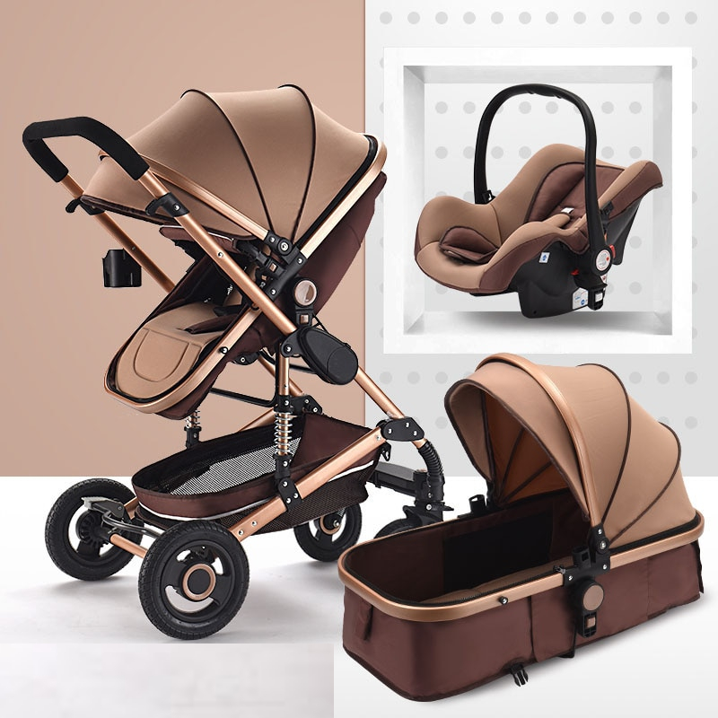 Baby Prams 3in1 Carrier Folding Stroller